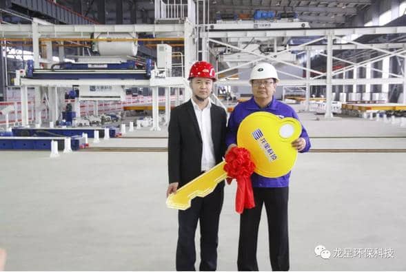 熱烈祝賀天意機(jī)械與龍星科技PC構(gòu)件生產(chǎn)線順利交接！